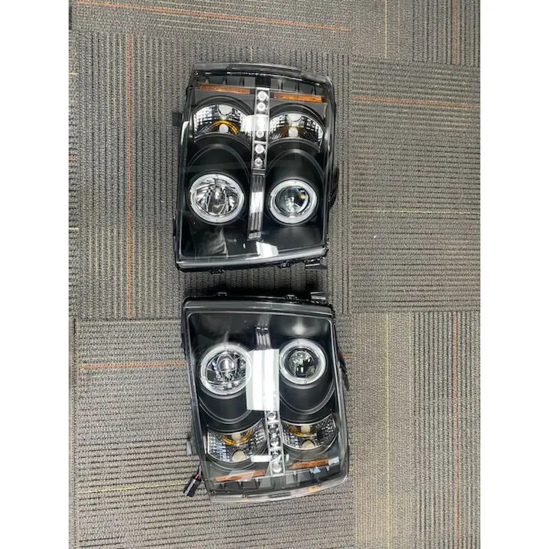 Spyder Projector Headlights Led Halo Black Silverado 2007.5-2014 Lmm/Lml(Scratch & Dent) 1