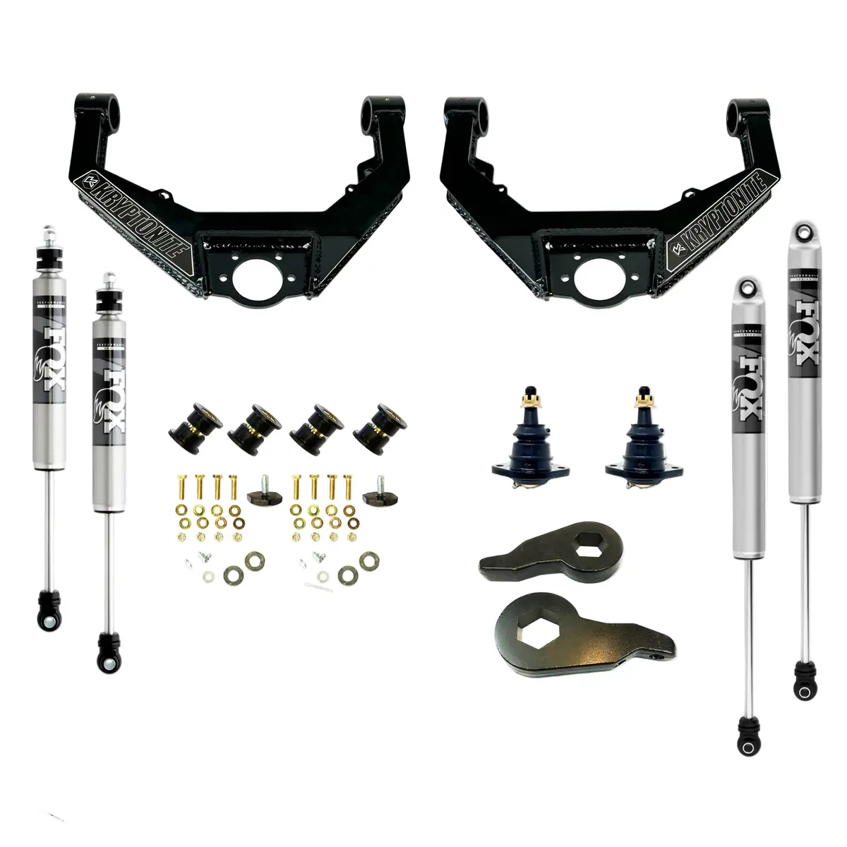 Kryptonite Stage 3 Leveling Kit W/Fox 2.0 Ifp, 2001-2010 Lb7/Lly/Lbz/Lmm 1