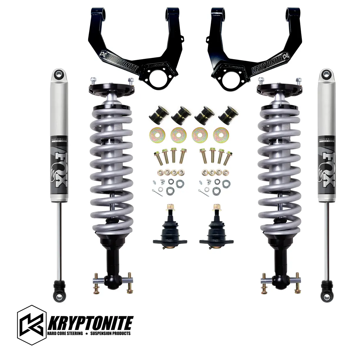 Kryptonite Stage 3 Leveling Kit W/ Fox 2.5 Shocks, 2020-2025 Lm2/Lz0 1