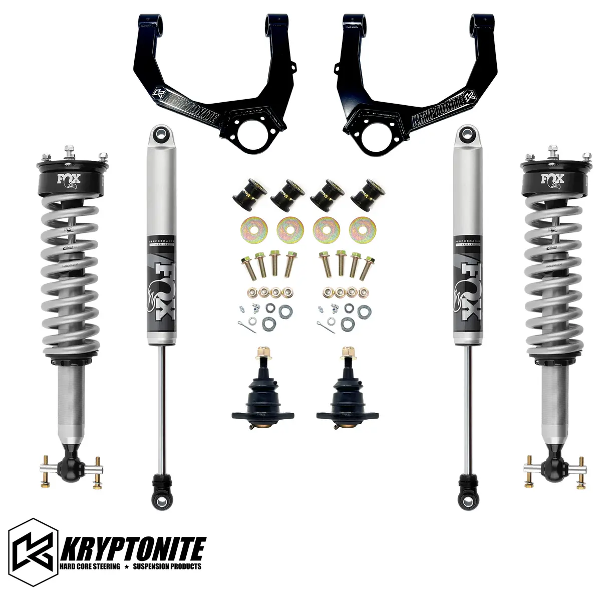 Kryptonite Stage 3 Leveling Kit W/ Fox 2.0 Shocks, 2023-2025 Trailboss/At4 1