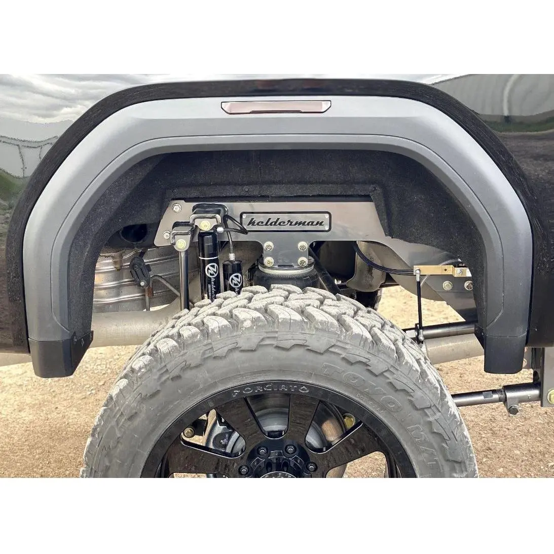 Kelderman Rear Fender Flare Caps Sierra 2020-2024 L5p 1