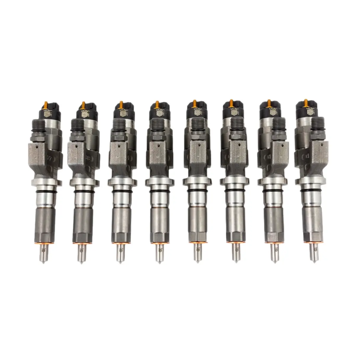S&S 100% Oversized SAC Fuel Injector Set for 2001–2004 LB7 Duramax