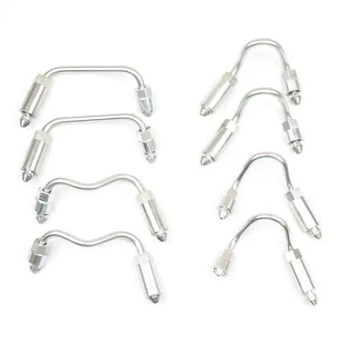 Stainless Steel High Pressure Injector Lines (Set Of 8), 2004.5-2005 Lly 1