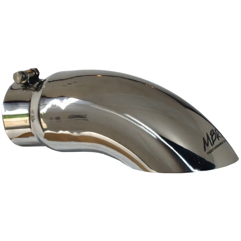 Mbrp 4"X5"X14" Single Wall, Turn Down, T304 Stainless Tip 1