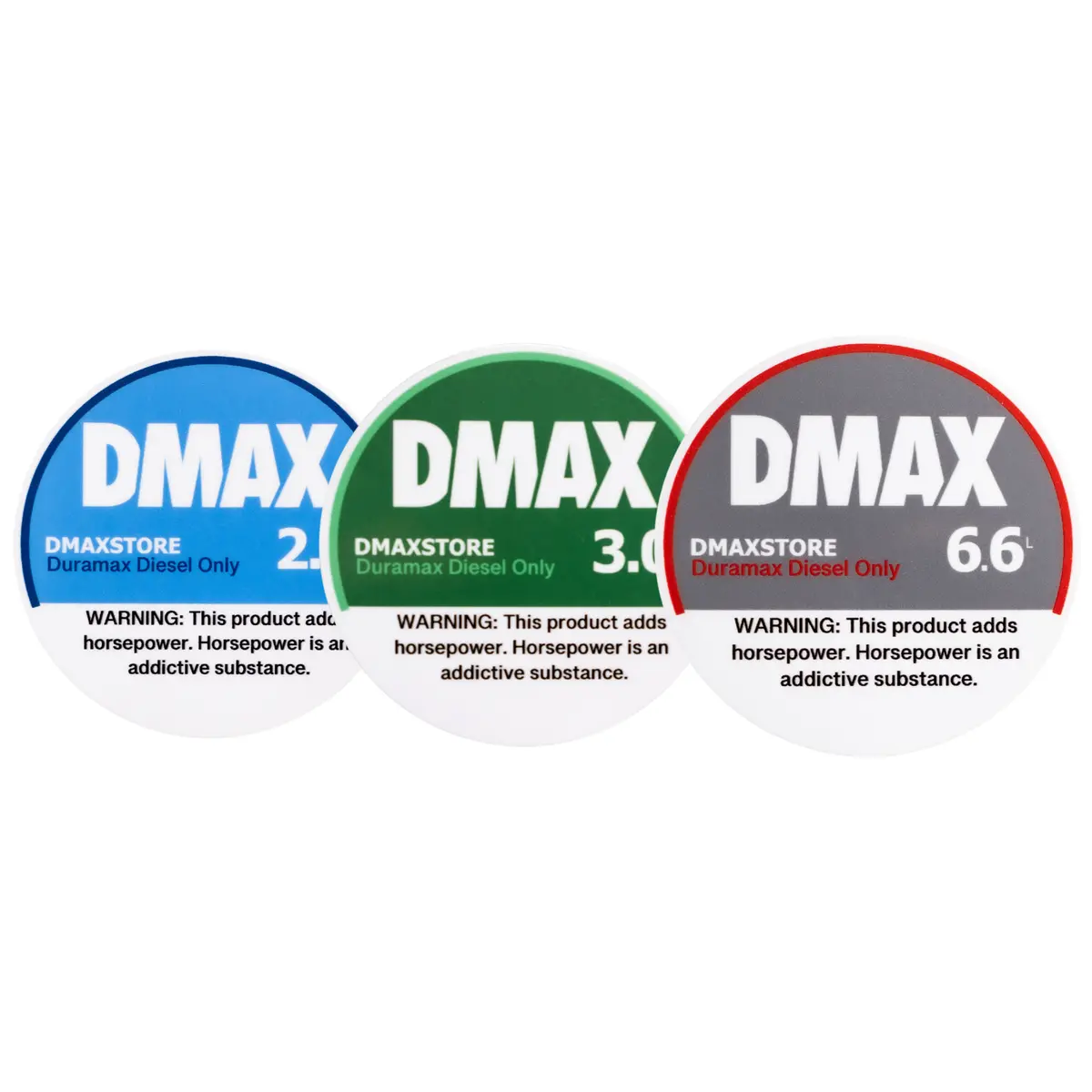 Dmax Hp Addiction Sticker (3-Pack) 4