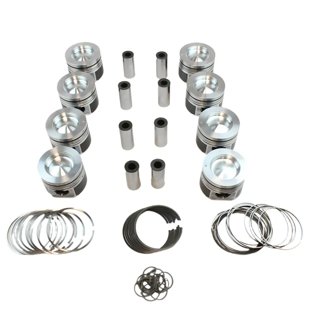Mahle Motorsports Performance Cast Piston Kit (1000 Hp), 2001-2016 Lb7/Lly/Lbz/Lmm/Lml 1