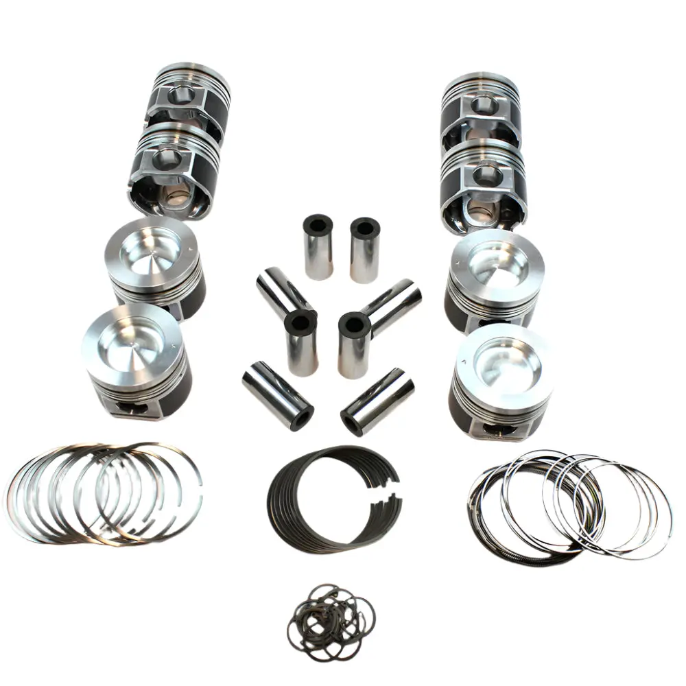 Mahle Motorsports Performance Cast Piston Kit (1000 Hp), 2001-2016 Lb7/Lly/Lbz/Lmm/Lml 4