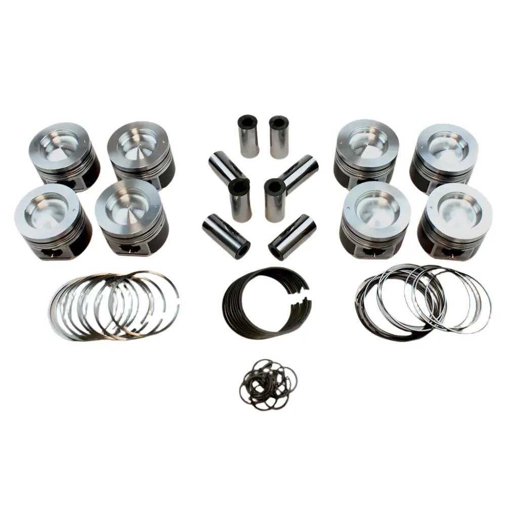 Mahle Motorsports Performance Cast Piston Kit (1000 Hp), 2001-2016 Lb7/Lly/Lbz/Lmm/Lml 5
