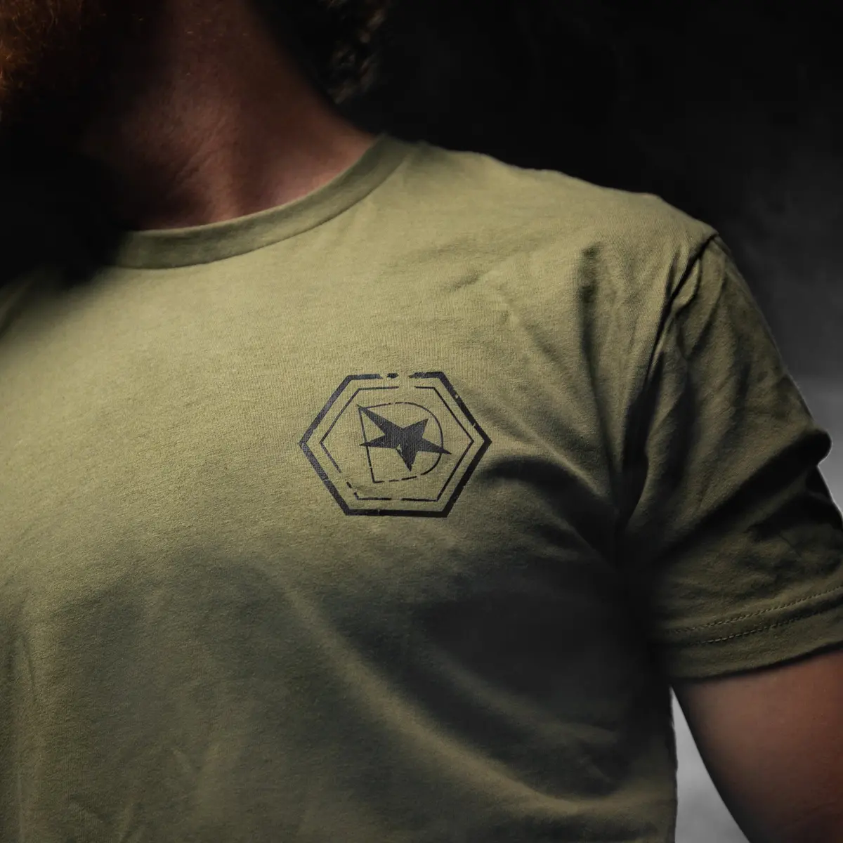 T-Shirt(Dmax Olive Flag) 4