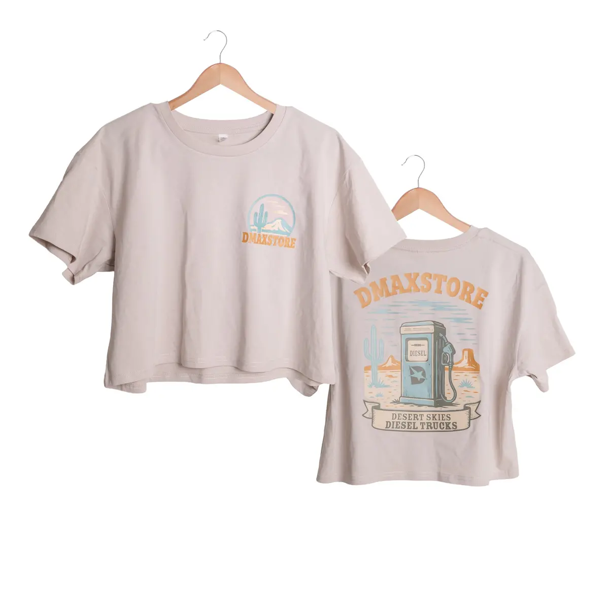 Ladies Dmaxstore Desert Crop Top 1