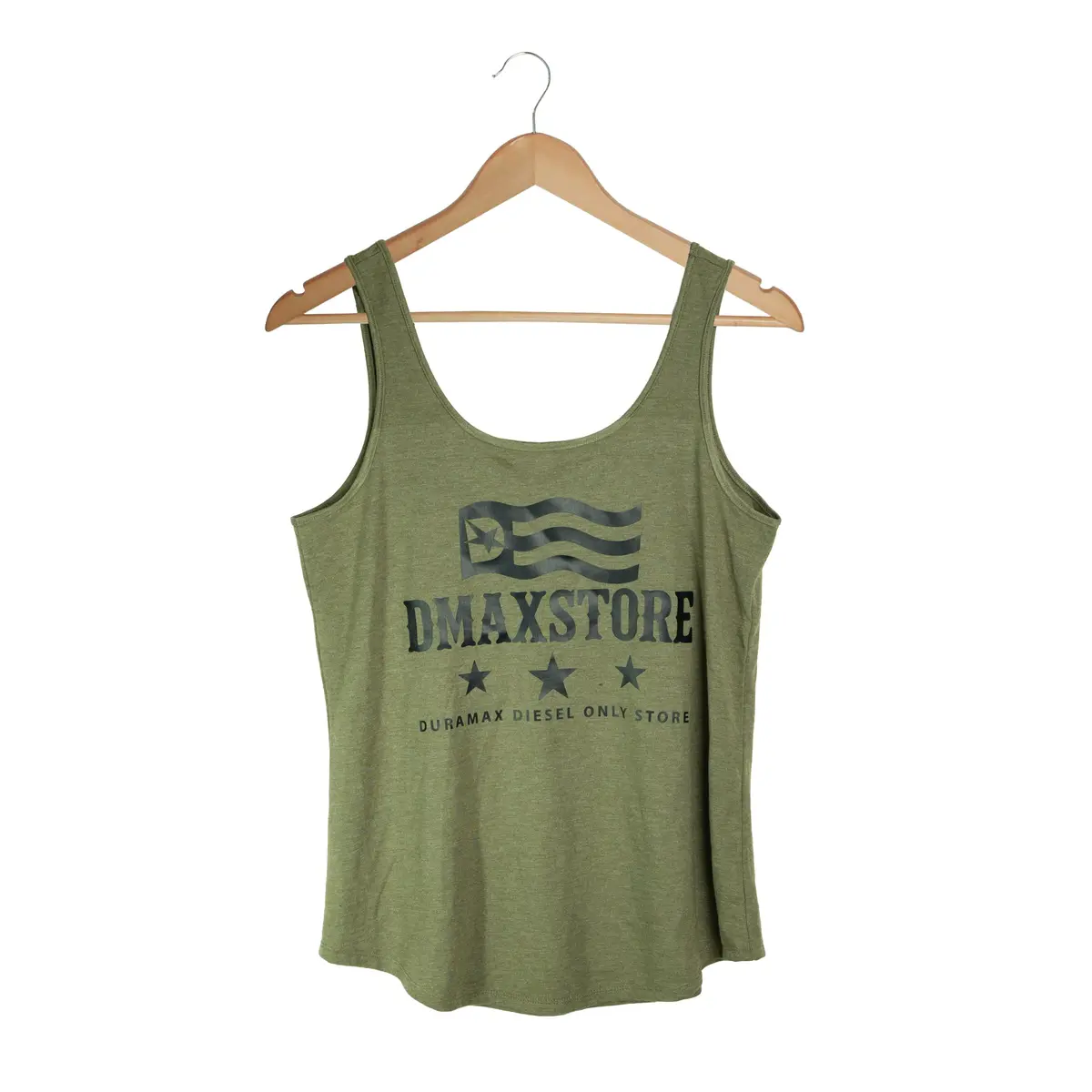 Ladies Dmaxstore Olive Usa Tank 2