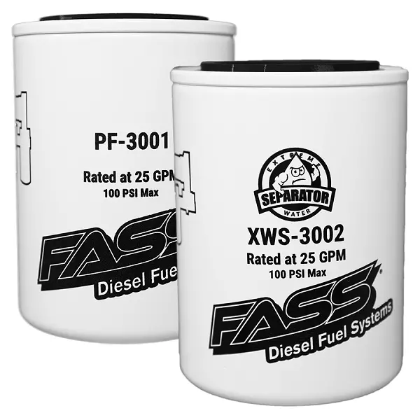Fass Filter Kit New Design, 2001-2016 Lb7/Lly/Lbz/Lmm/Lml 1