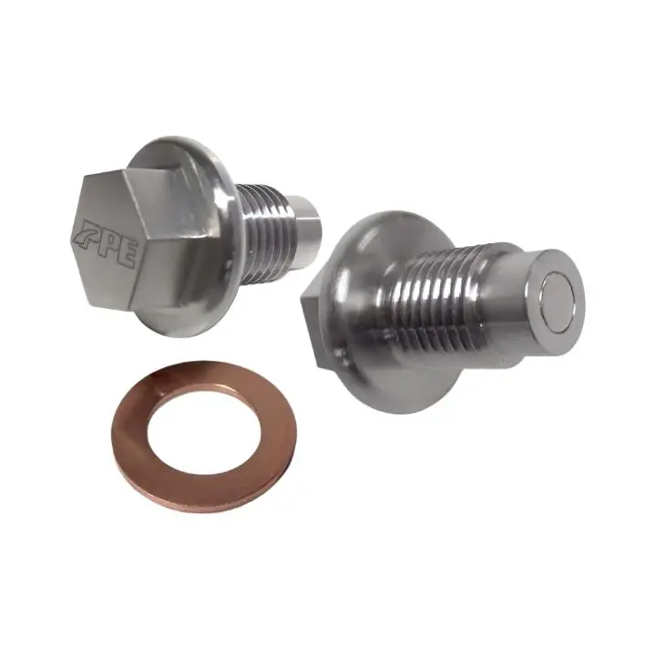 Ppe Stainless Steel Magnetic Oil Drain Plug, 2001-2016 Lb7/Lly/Lbz/Lmm/Lml 1