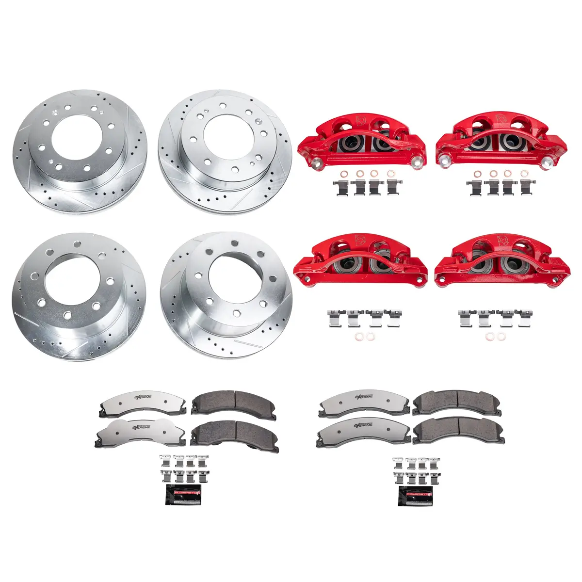 Powerstop Performance Brake & Caliper Kit, 2012-2014 Lml Dual Rear Wheel 1