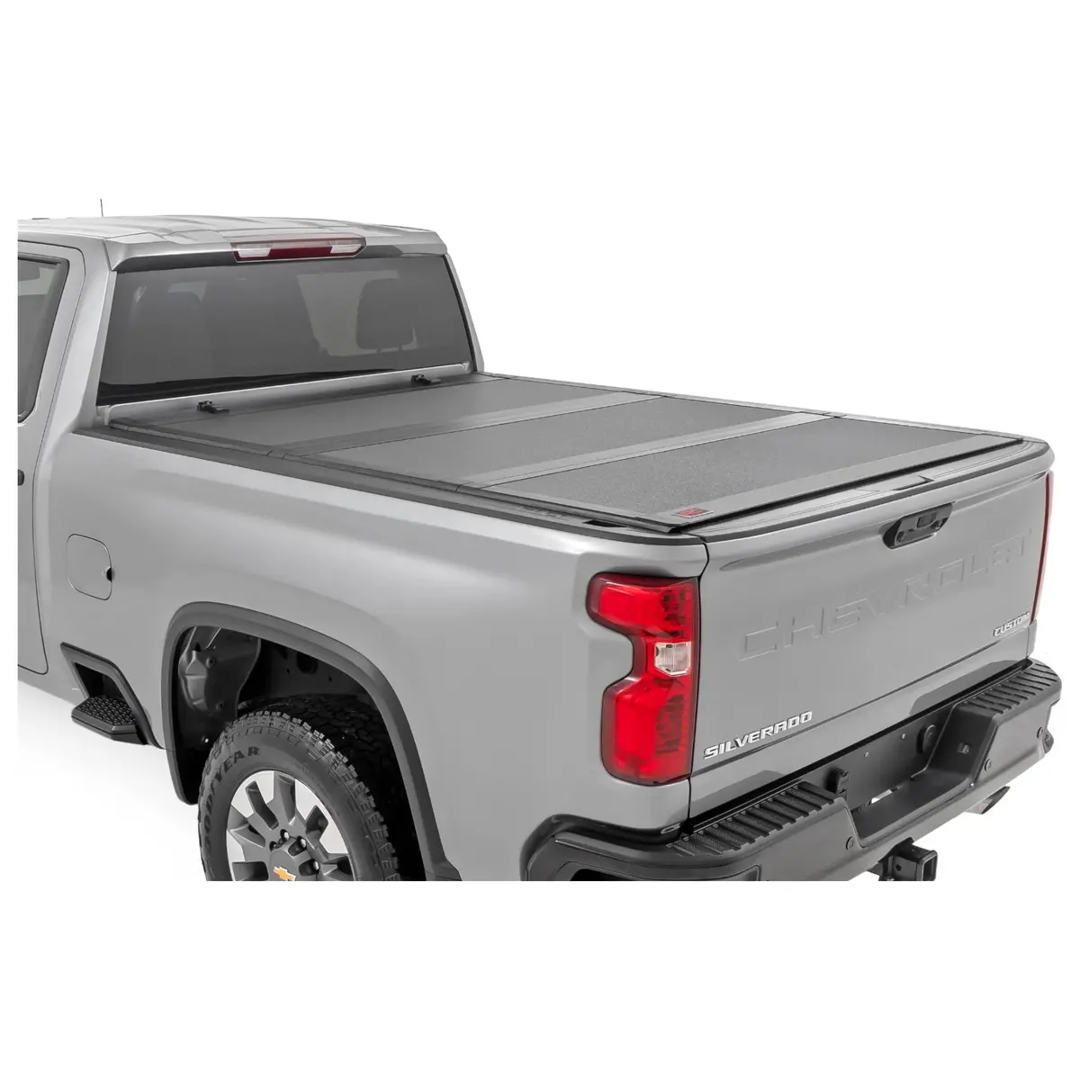 Rough Country Tri-Fold Flip Up 6'9" Bed Cover, 2020-2025 L5p 1