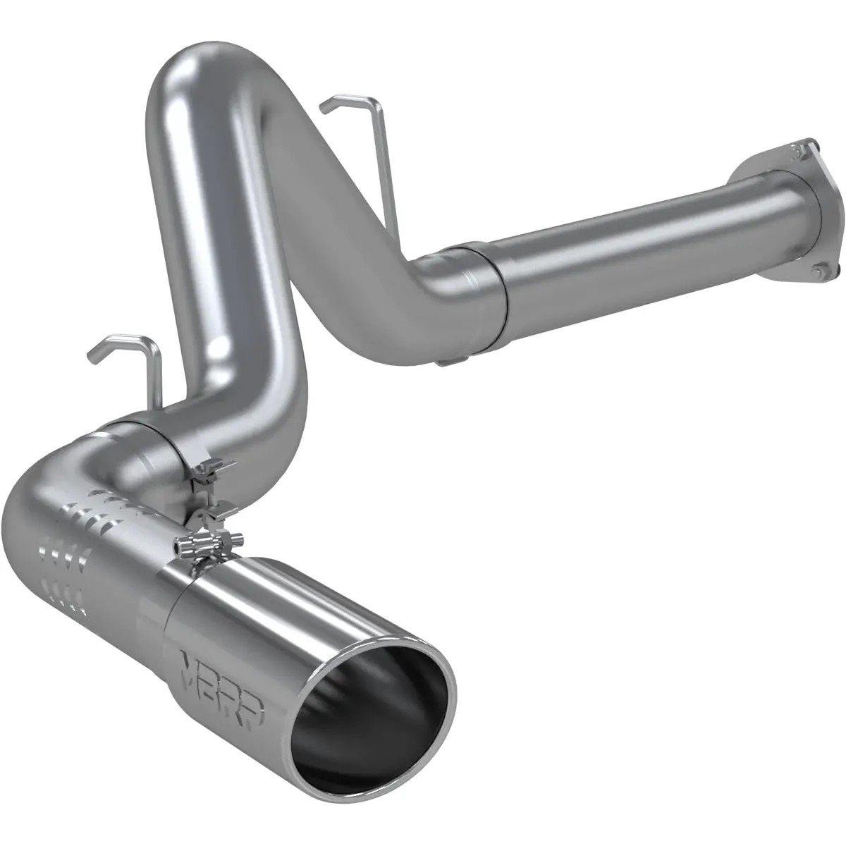 Mbrp 4" Armor Lite Dpf Back Exhaust, 2007.5-2010 Lmm 1