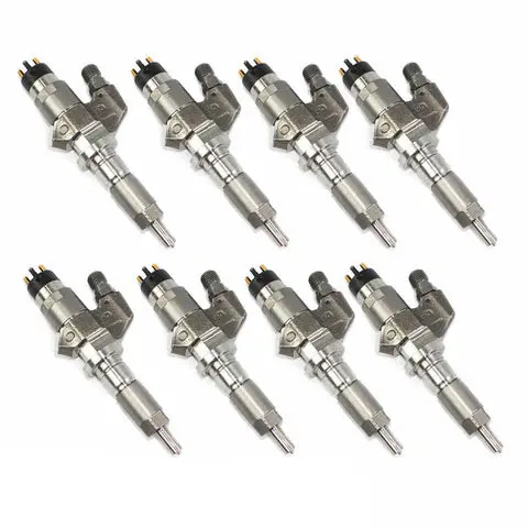 Exergy 30% Over Reman Injector Set, 2001-2004 Lb7 1