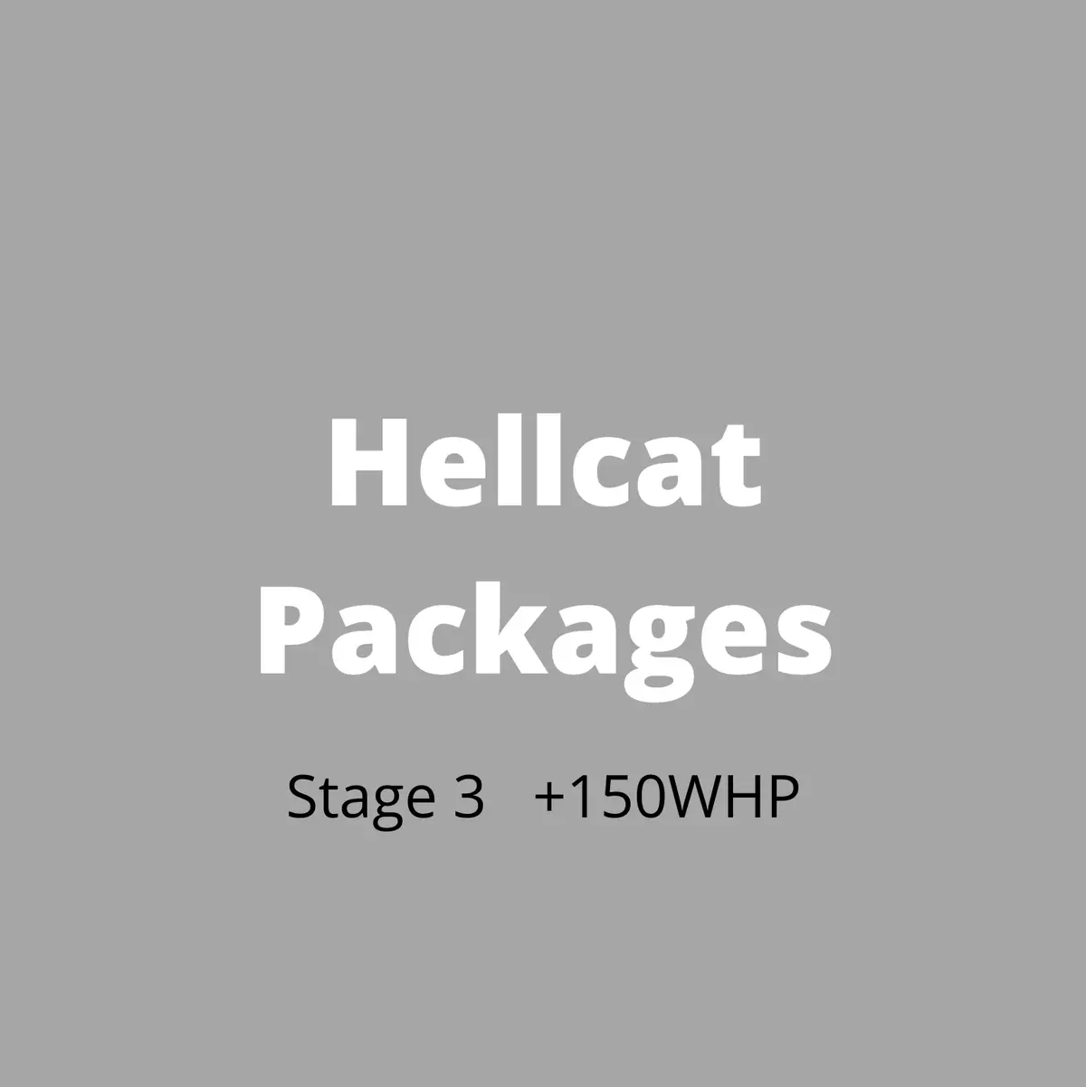 Stage 3   +150Whp 1