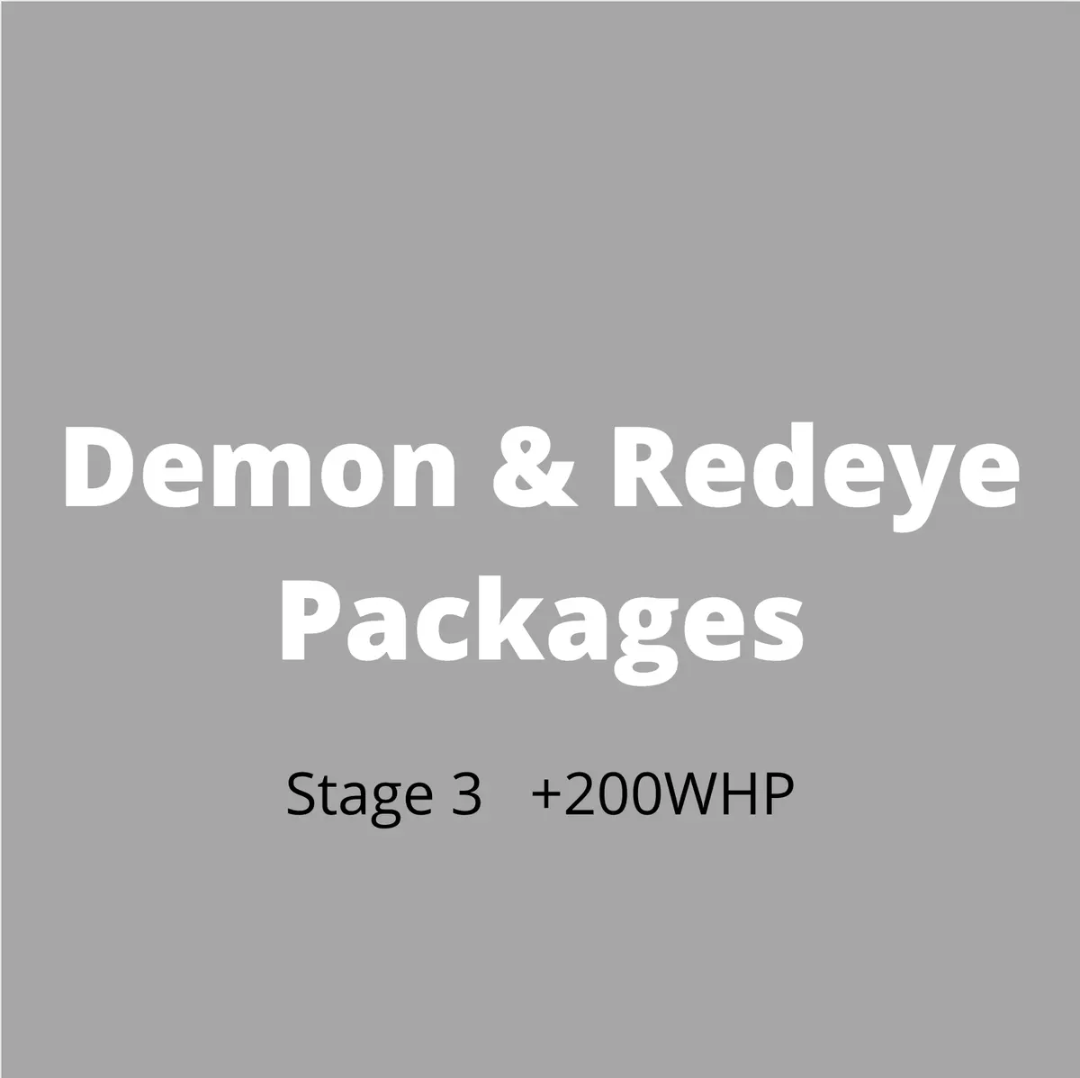 Stage 3   +200Whp 1