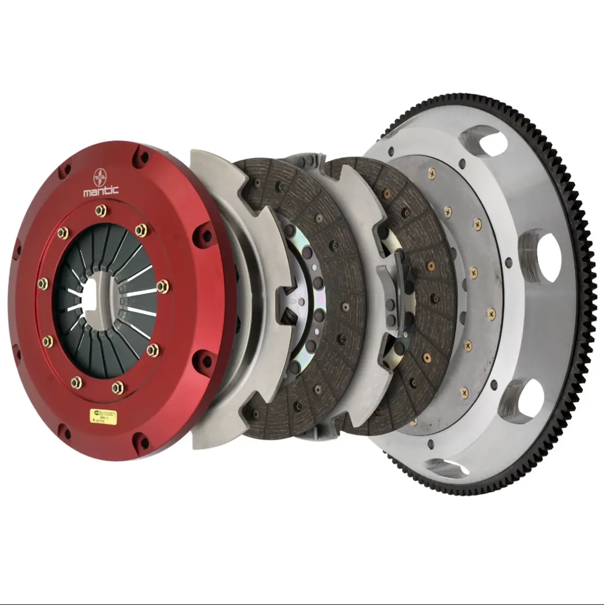 Mantic Twin Disc Clutch 2008-2019 Challenger, Srt, Hellcat - Organic 1