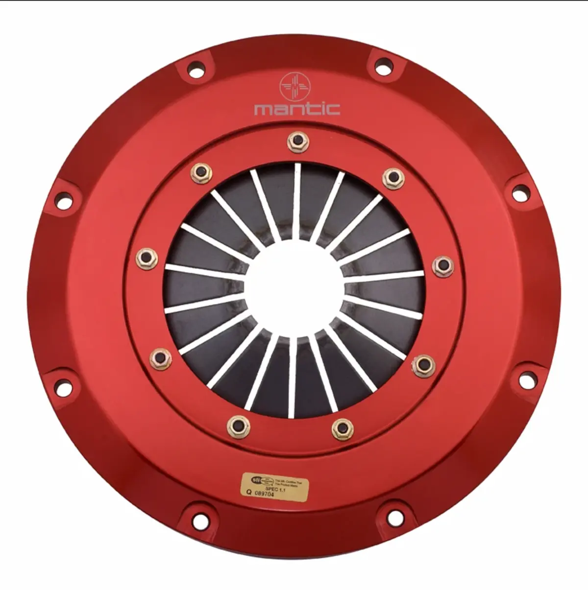 Mantic Twin Disc Clutch 2008-2019 Challenger, Srt, Hellcat - Ceremetallic 1