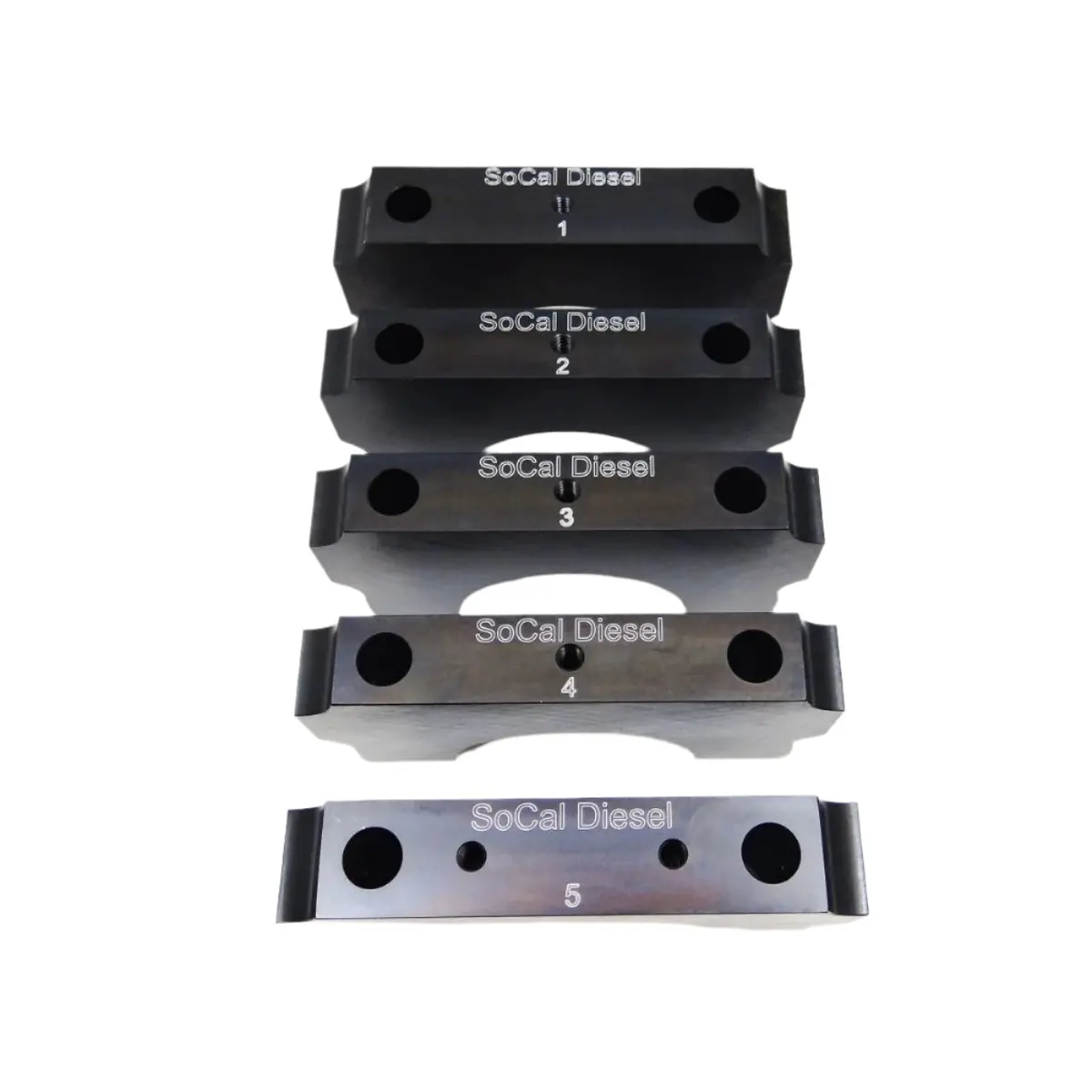 Socal Diesel Billet Duramax Main Caps 2001-2016 Lb7/Lly/Lbz/Lmm/Lml 1