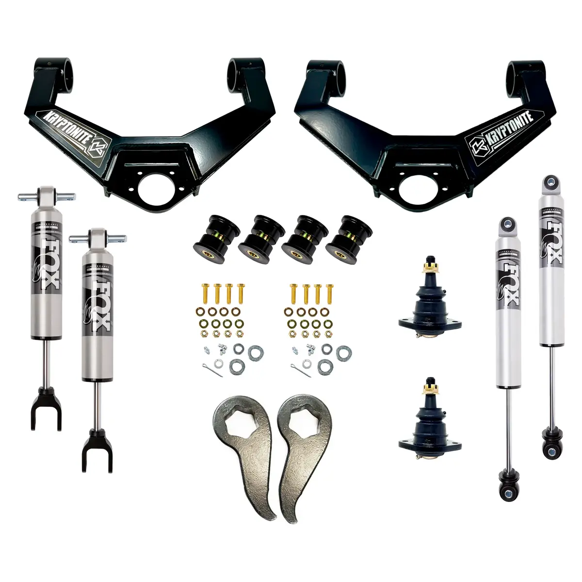 Kryptonite Stage 4 Leveling Kit W/Fox 2.5 Hto Shocks, 2011-2019 Lml/L5p 1