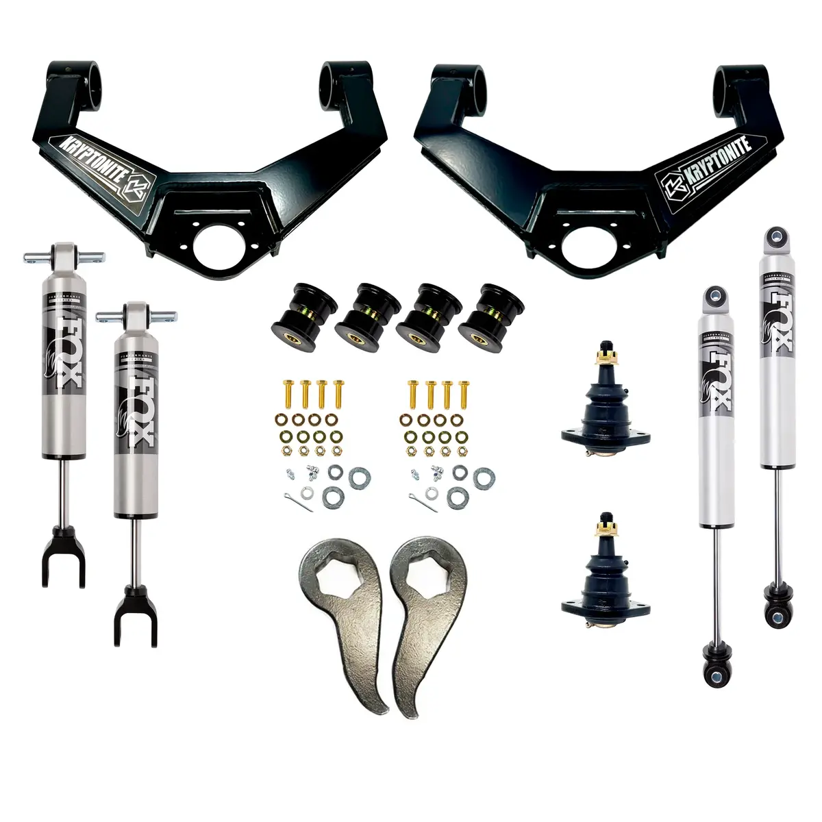 Kryptonite Stage 4 Leveling Kit W/Fox 2.5 Ifp, 2020-2025 L5p 1