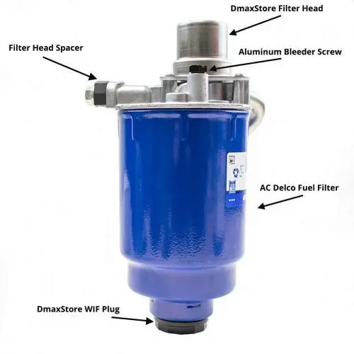 Dmaxstore Ultimate Fuel Filter Head Package (Acdelco), 2001-2016 Lb7/Lly/Lbz/Lmm/Lml 1
