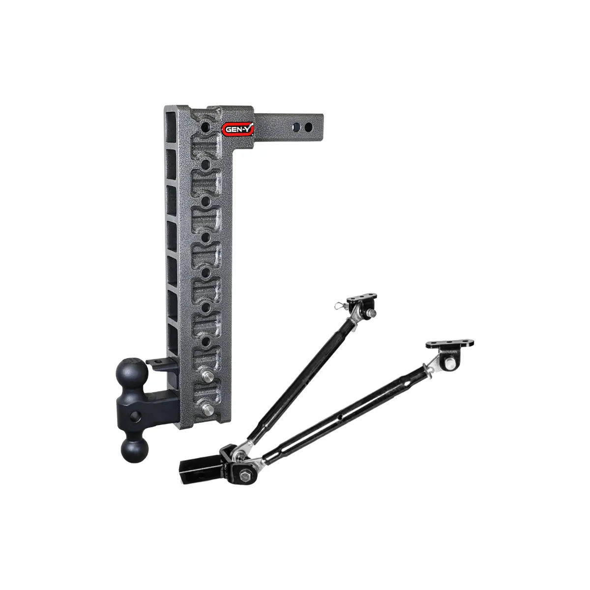 Gen-Y Mega-Duty 10K Drop Hitch 2" Receiver (20" Drop) 1