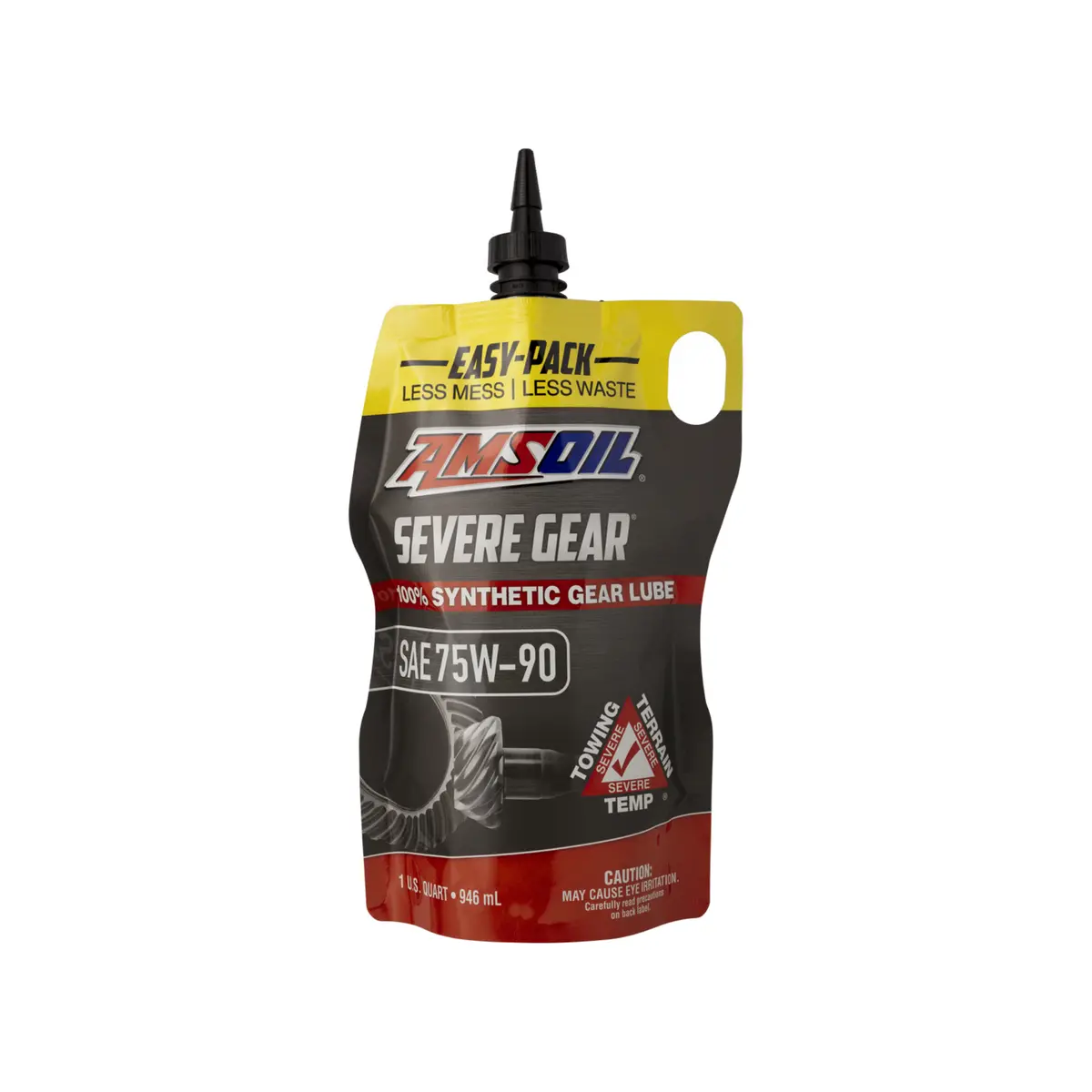 Amsoil Severe Gear 75W-90 Synthetic Gear Oil Easy Pack (Quart) 1