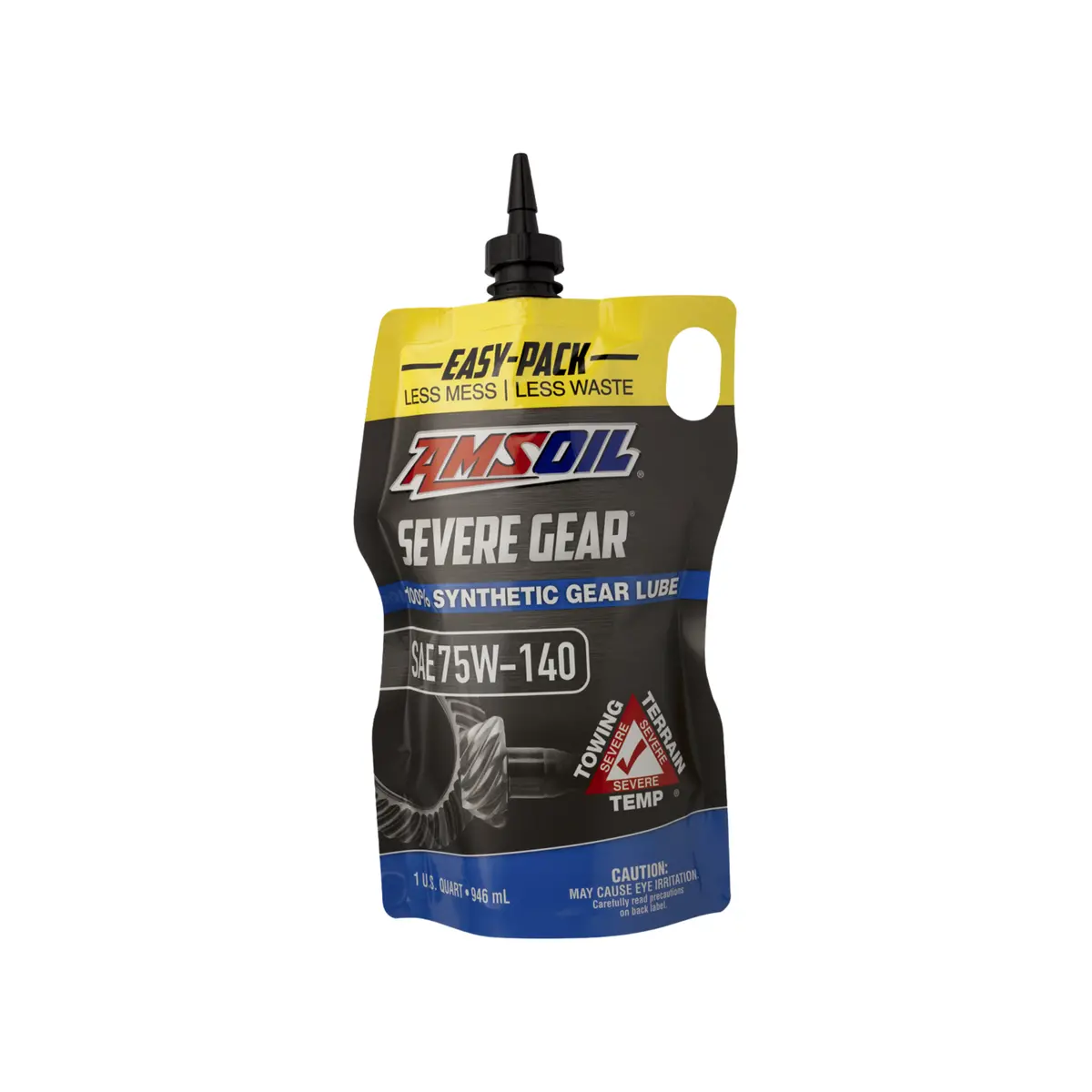 Amsoil Severe Gear® Synthetic Extreme Pressure Gear Lube 75W-140 Easy Pack(Quart) 1