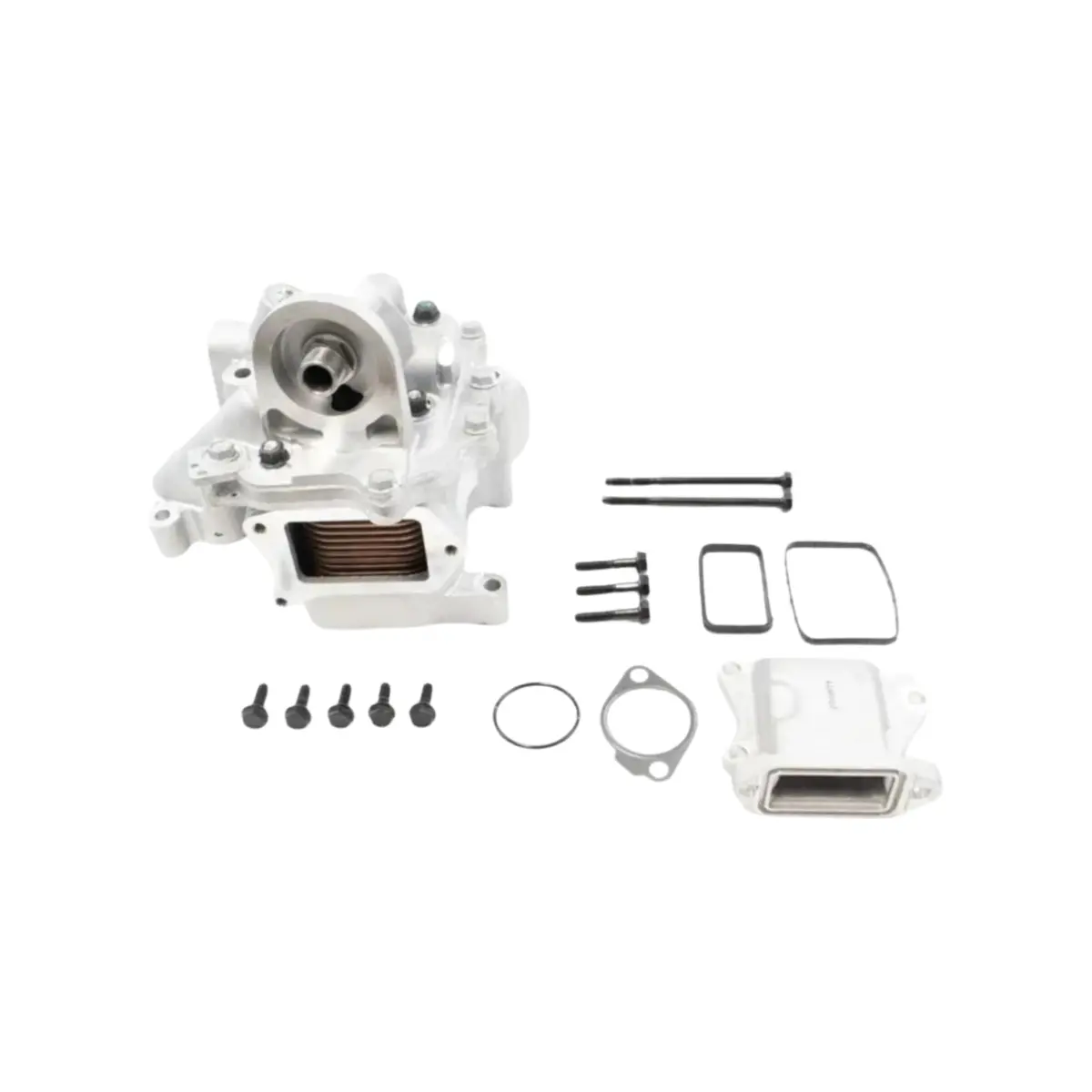 Max-Flow Duramax Oil Cooler Upgrade Kit, 2001-2007 & 2011-2016 Lb7/Lly/Lbz/Lml 1