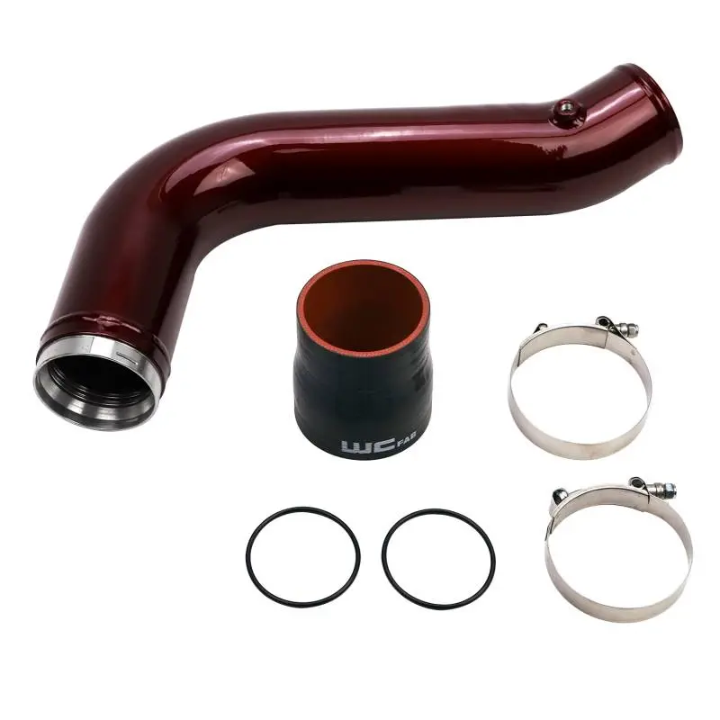 WC Fab 3.5-Inch Passenger-Side Intercooler Pipe for 2017–2019 L5P Duramax Trucks