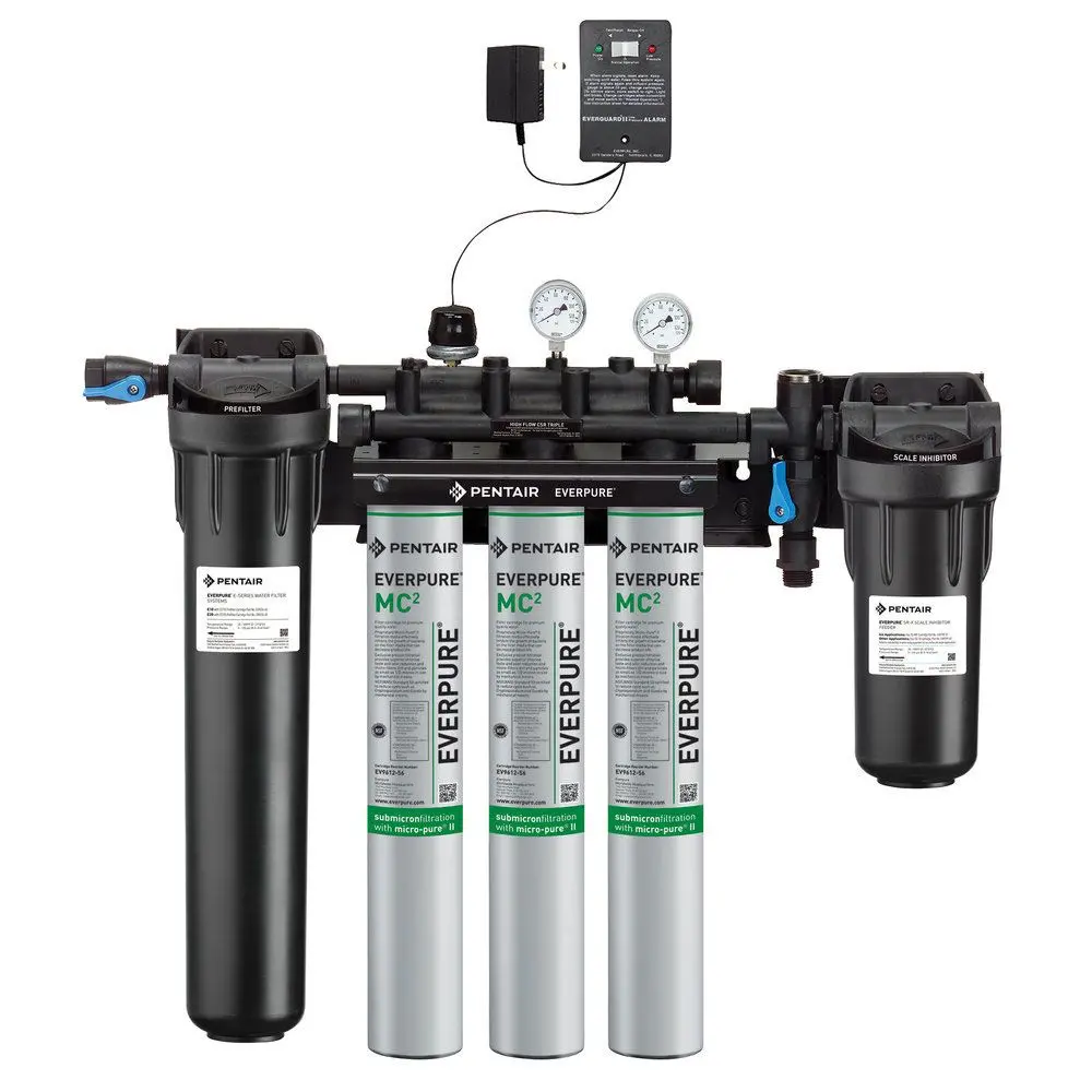 Everpure Ev9328-05 High Flow Csr Triple Mc System W/ Lpa 1