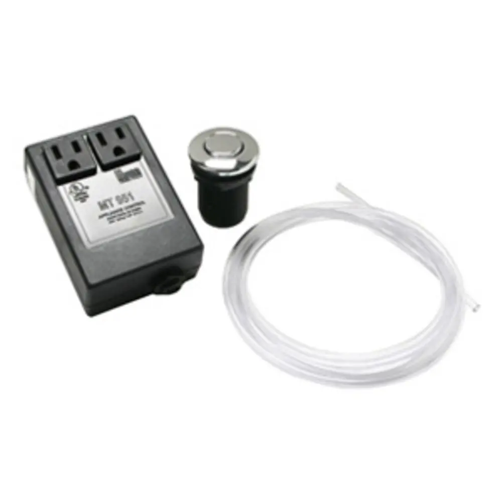 Mountain Plumbing Mt951 Round Classic Touch Waste Disposer Air Switch 1