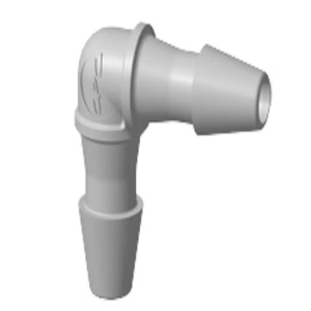 He2 Elbow Fitting Natural Polypropylene 1/16 Hb X 1/16 Hb 1
