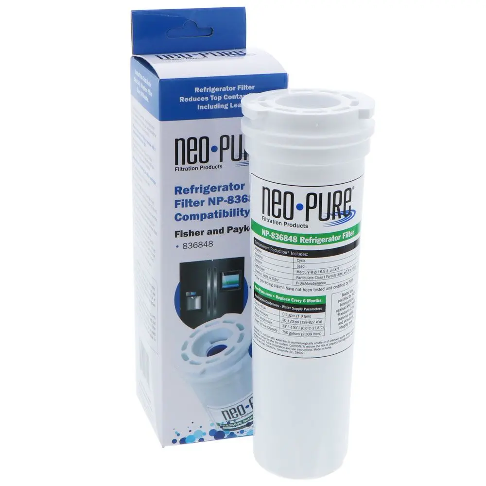 Fisher And Paykel 836848 Compatible Replacement Fridge Filter By Neo-Pure 1