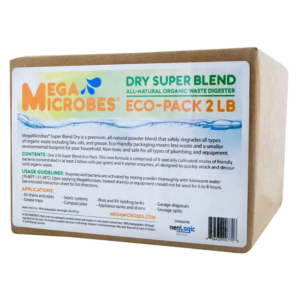 Megamicrobes Dry Super Blend - Eco Pack 2Lb 1
