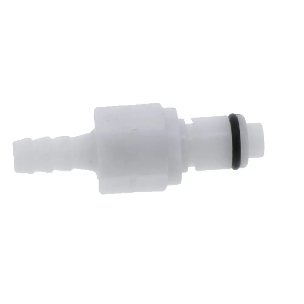 Plcd22004v Valved In-Line Hose Barb Coupling Insert 1/4 Id Barb Viton O-Ring 3