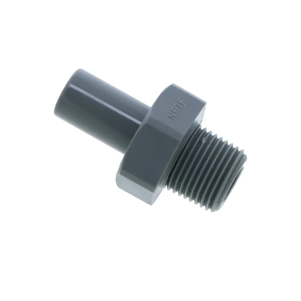 John Guest Stem Adapter Nptf - 1/2 X 3/8  Nptf 2
