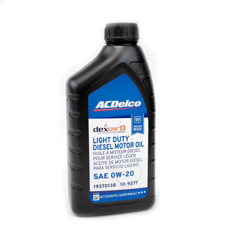 Acdelco Dexosd 0W-20 Quart, 2020-2026 Lm2/Lz0 1