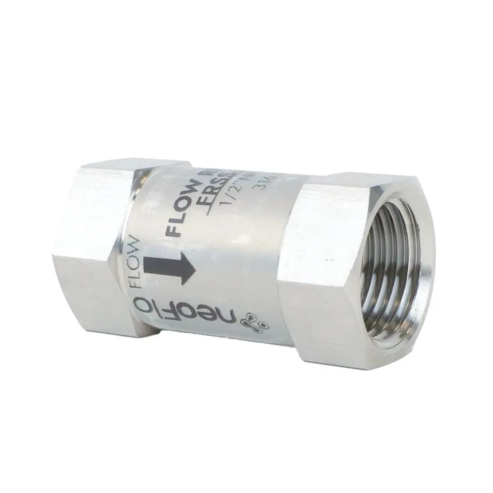 Neo-Pure Stainless Steel Flow Control 3 Gpm 316Ss 1/2 Fpt 2
