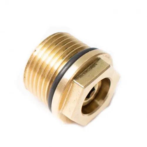Max-Flow Oil Cooler Temperature Sensor Adapter Fitting, 2020-2023 L5p Oil Cooler Only 1
