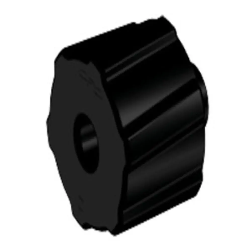 Lplug31 Black Nylon Luer Plug Fittings 1