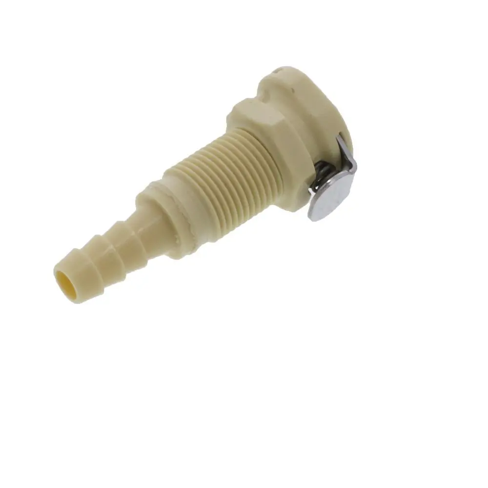 Pmc160412 Panel Mount Hose Barb Coupling Body 1/4 Id Barb 2