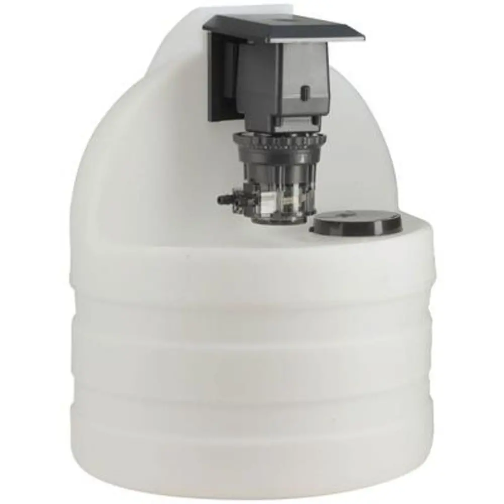 Stenner Single Head Adjustable Pump With 30 Gallon White Tank #1 Tube 3-5 Gpd System - 120 Volt 1