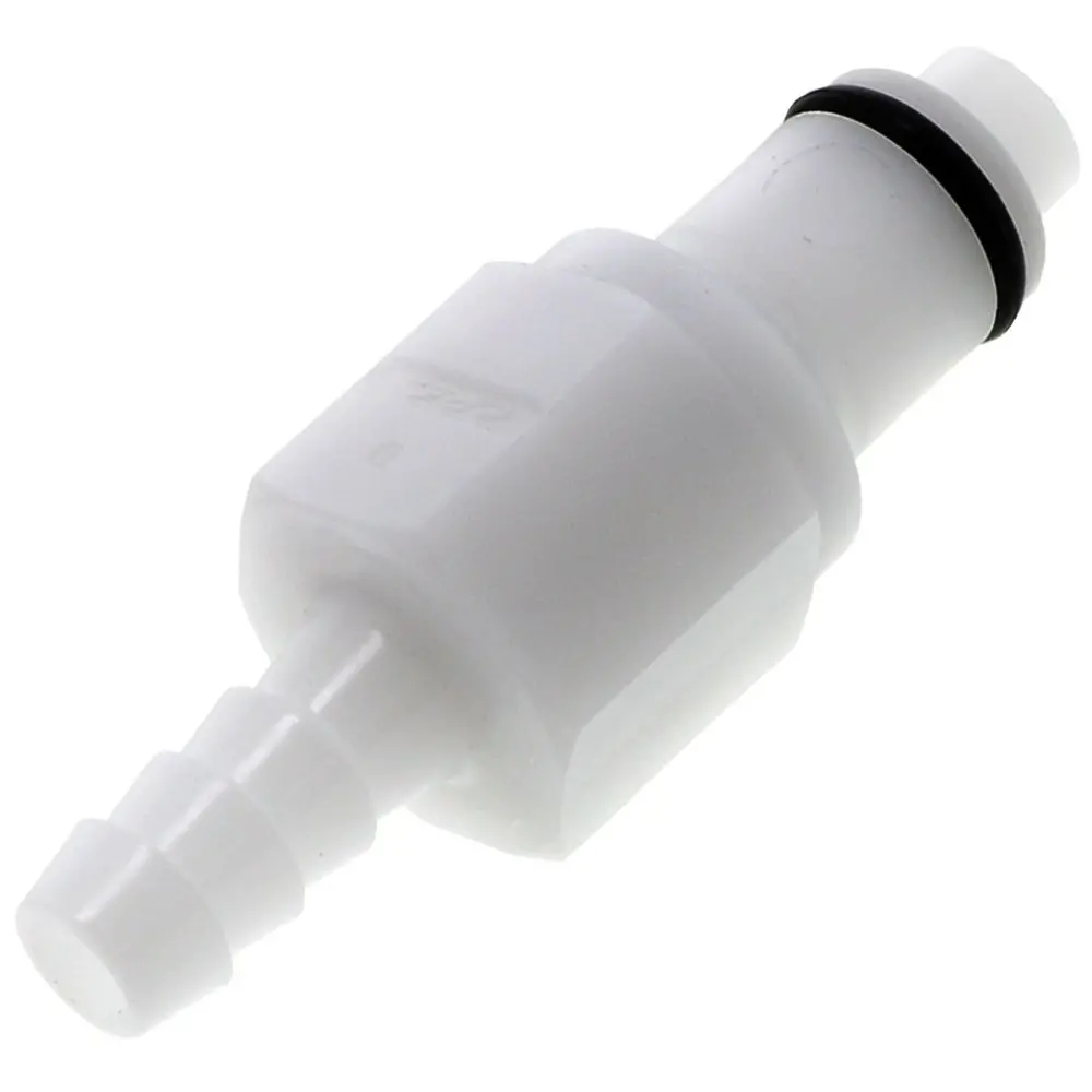 Plcd22004 Valved In-Line Hose Barb Coupling Insert 1/4 Id Barb 1