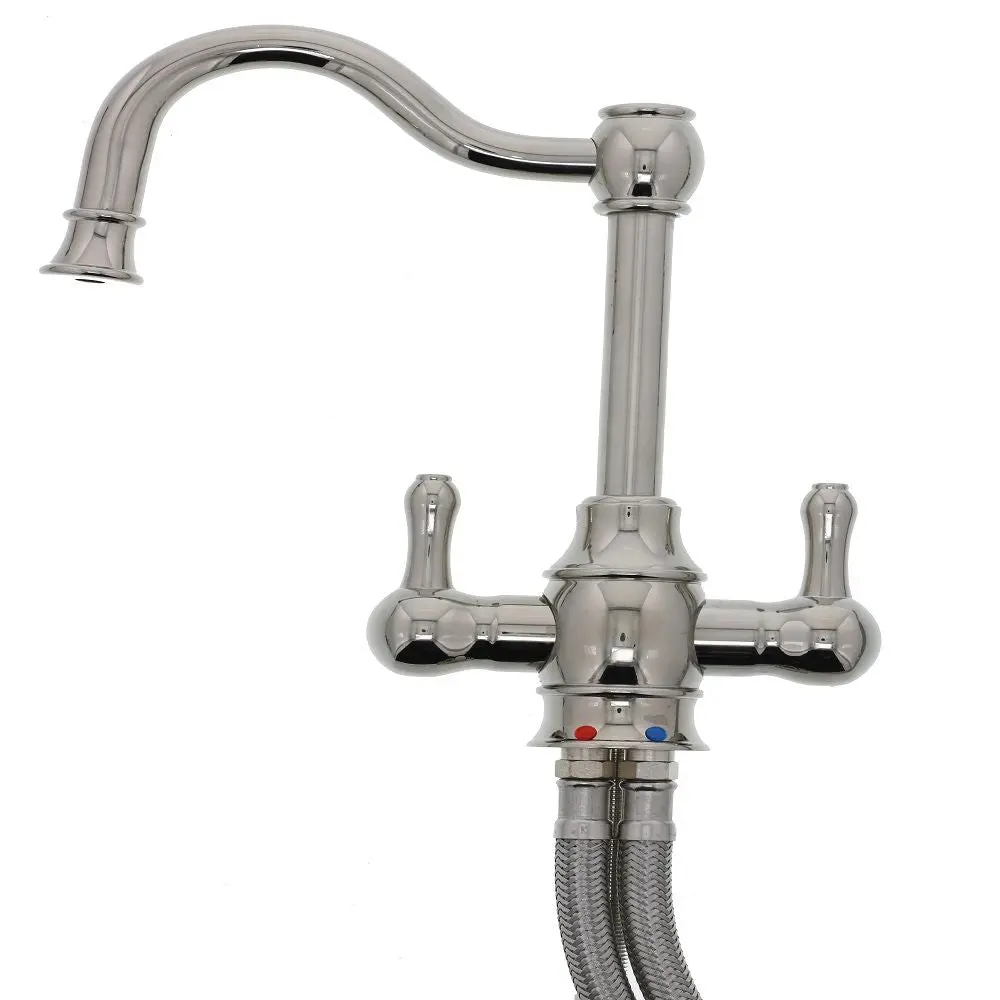 Mountain Plumbing Mt1871-Nl Traditional Hot & Cold Water Dispenser W/ Extended, Curved Spout 4