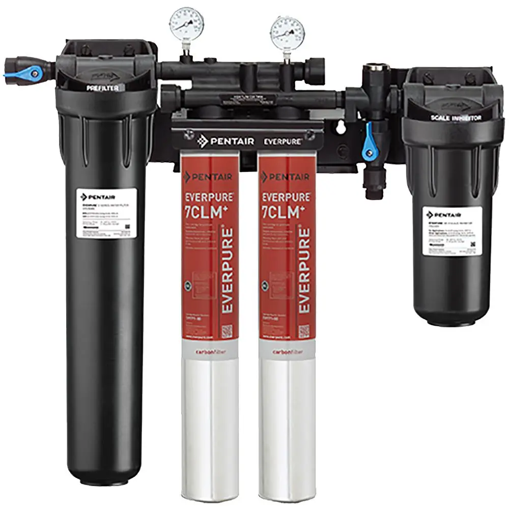 Everpure High Flow Csr Twin-7Clm Plus Chloramine Reduction Filter System 1